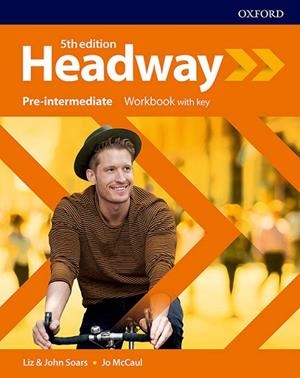 NEW HEADWAY 5TH EDITION PRE-INTERMEDIATE. WORKBOOK WITH KEY | 9780194529143 | Llibreria Drac - Librería de Olot | Comprar libros en catalán y castellano online