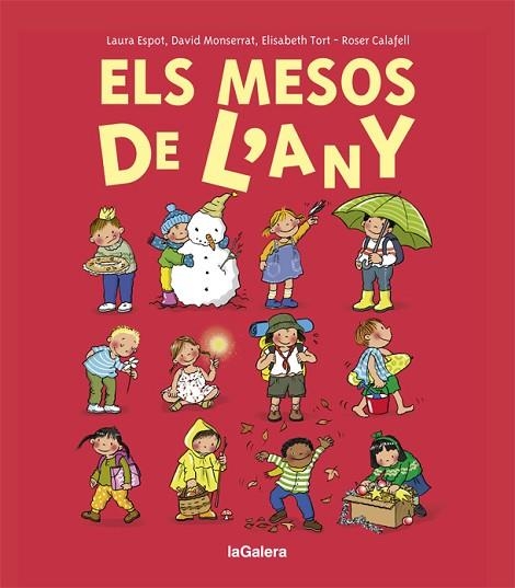 MESOS DE L'ANY, ELS | 9788424668198 | ESPOT, LAURA; MONSERRAT, DAVID; TORT, ELISABETH | Llibreria Drac - Librería de Olot | Comprar libros en catalán y castellano online