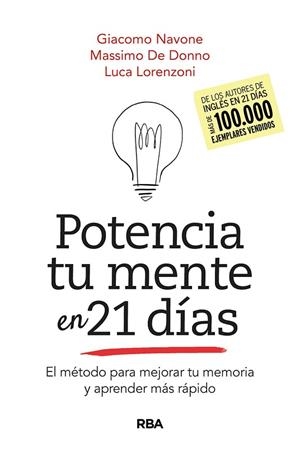 POTENCIA TU MENTE EN 21 DÍAS | 9788491875543 | AA.DD | Llibreria Drac - Llibreria d'Olot | Comprar llibres en català i castellà online