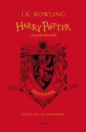 HARRY POTTER I LA PEDRA FILOSOFAL (GRYFFINDOR) TD | 9788417879785 | ROWLING, J.K. | Llibreria Drac - Librería de Olot | Comprar libros en catalán y castellano online