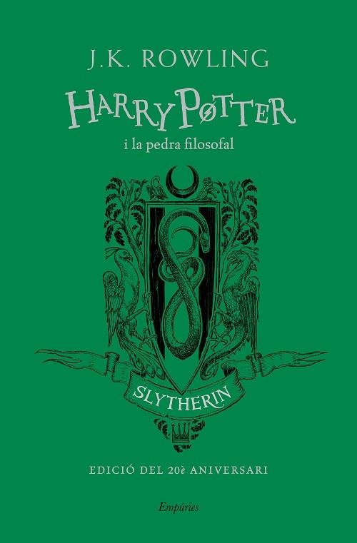HARRY POTTER I LA PEDRA FILOSOFAL (SLYTHERIN)  | 9788417879815 | ROWLING, J.K. | Llibreria Drac - Librería de Olot | Comprar libros en catalán y castellano online