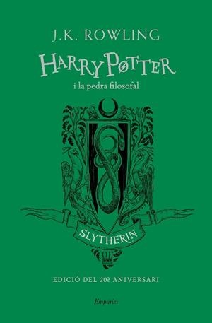 HARRY POTTER I LA PEDRA FILOSOFAL (SLYTHERIN)  | 9788417879815 | ROWLING, J.K. | Llibreria Drac - Llibreria d'Olot | Comprar llibres en català i castellà online