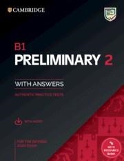 B1 PRELIMINARY 2. STUDENT'S BOOK WITH ANSWERS WITH AUDIO WITH RESOURCE BANK | 9781108781558 | Llibreria Drac - Librería de Olot | Comprar libros en catalán y castellano online