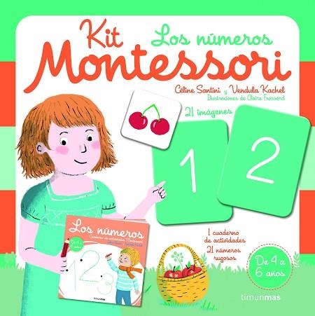 KIT MONTESSORI. LOS NÚMEROS | 9788408235446 | SANTINI, CÉLINE; KACHEL, VENDULA | Llibreria Drac - Librería de Olot | Comprar libros en catalán y castellano online