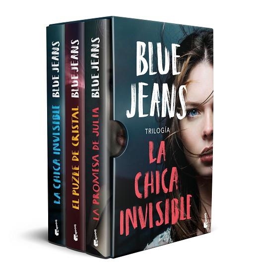 ESTUCHE LA CHICA INVISIBLE | 9788408239451 | BLUE JEANS | Llibreria Drac - Librería de Olot | Comprar libros en catalán y castellano online
