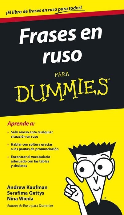 FRASES EN RUSO PARA DUMMIES | 9788432901959 | Llibreria Drac - Librería de Olot | Comprar libros en catalán y castellano online