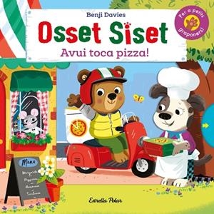 OSSET SISET. AVUI TOCA PIZZA! | 9788418135842 | DAVIES, BENJI | Llibreria Drac - Llibreria d'Olot | Comprar llibres en català i castellà online