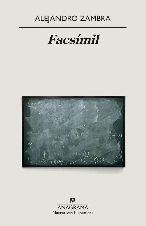 FACSÍMIL | 9788433999122 | ZAMBRA, ALEJANDRO | Llibreria Drac - Librería de Olot | Comprar libros en catalán y castellano online