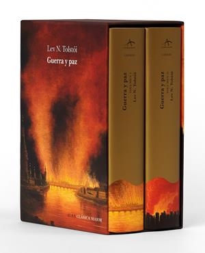 GUERRA Y PAZ (ESTUCHE CON DOS VOLÚMENES) | 9788490657348 | TOLSTÓI, LEV  | Llibreria Drac - Llibreria d'Olot | Comprar llibres en català i castellà online