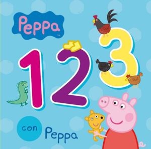 123 CON PEPPA (PEPPA PIG. PEQUEÑAS MANITAS) | 9788448842918 | HASBRO EONE | Llibreria Drac - Librería de Olot | Comprar libros en catalán y castellano online