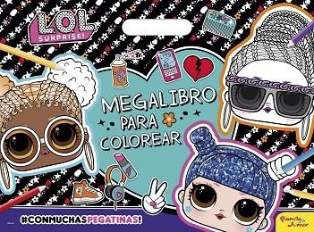 L.O.L. SURPRISE! MEGALIBRO PARA COLOREAR | 9788408234029 | L.O.L SURPRISE! | Llibreria Drac - Librería de Olot | Comprar libros en catalán y castellano online