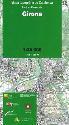 GIRONA MAPA TOPOGRÀFIC DE CATALUNYA 1:25 000 | 9788439399605 | AA.DD. | Llibreria Drac - Librería de Olot | Comprar libros en catalán y castellano online