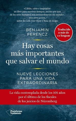 HAY COSAS MÁS IMPORTANTES QUE SALVAR EL MUNDO | 9788418582226 | FERENCZ, BENJAMIN | Llibreria Drac - Librería de Olot | Comprar libros en catalán y castellano online