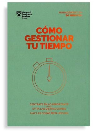 CÓMO GESTIONAR TU TIEMPO | 9788417963231 | HARVARD BUSINESS REVIEW | Llibreria Drac - Librería de Olot | Comprar libros en catalán y castellano online
