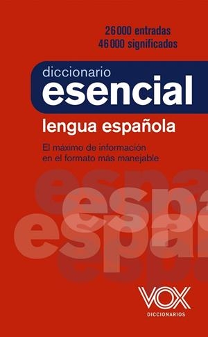 DICCIONARIO ESENCIAL LENGUA ESPAÑOLA | 9788499743394 | AA.DD. | Llibreria Drac - Llibreria d'Olot | Comprar llibres en català i castellà online