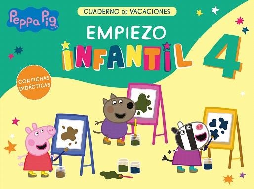 PEPPA PIG. EMPIEZO INFANTIL 4 AÑOS. CUADERNO DE VACACIONES | 9788448855840 | HASBRO EONE | Llibreria Drac - Librería de Olot | Comprar libros en catalán y castellano online