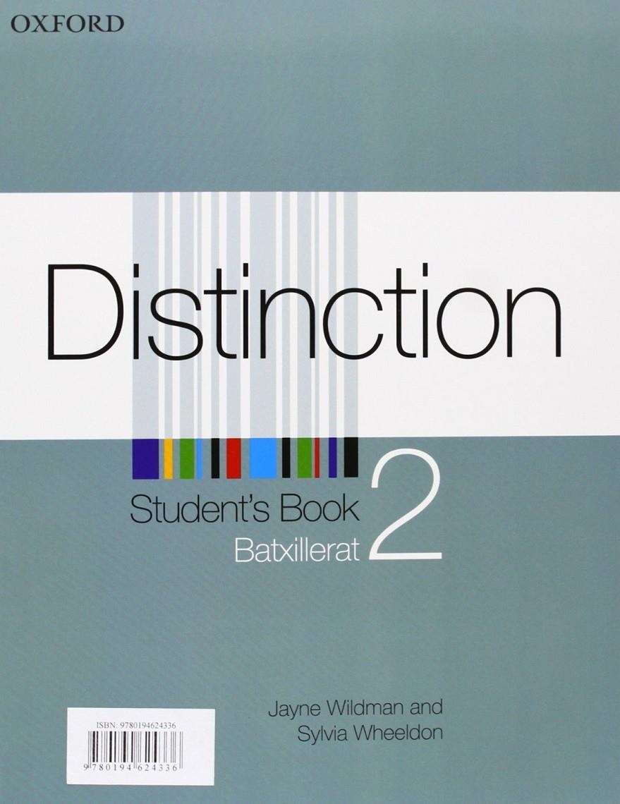 DISTINCTION 2 STUDENT'S BOOK | 9780194624336 | VARIOS AUTORES | Llibreria Drac - Librería de Olot | Comprar libros en catalán y castellano online