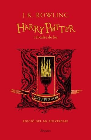 HARRY POTTER I EL CALZE DE FOC (GRYFFINDOR) | 9788417879952 | ROWLING, J.K. | Llibreria Drac - Llibreria d'Olot | Comprar llibres en català i castellà online
