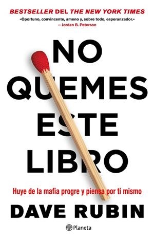 NO QUEMES ESTE LIBRO | 9788408243120 | RUBIN, DAVE | Llibreria Drac - Librería de Olot | Comprar libros en catalán y castellano online