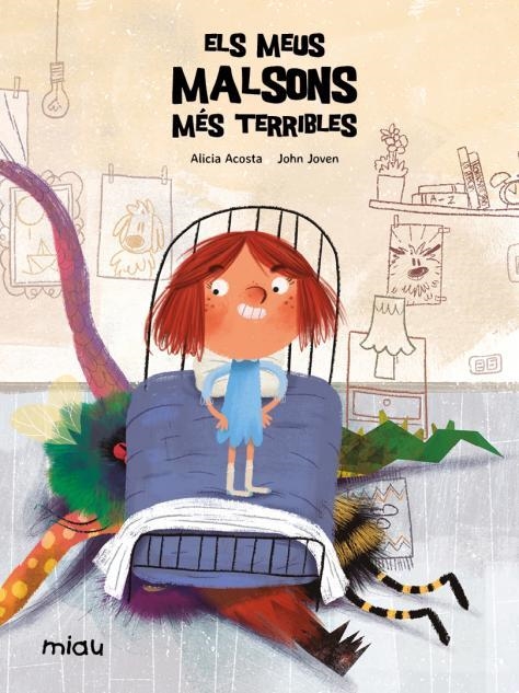 MEUS MALSONS MÉS TERRIBLES, ELS  | 9788418277689 | ACOSTA, ALICIA | Llibreria Drac - Librería de Olot | Comprar libros en catalán y castellano online