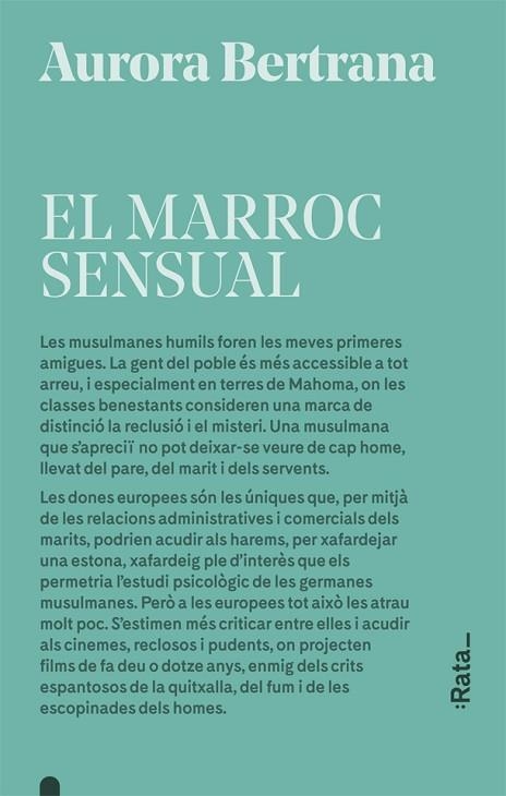 MARROC SENSUAL, EL | 9788416738601 | BERTRANA, AURORA | Llibreria Drac - Librería de Olot | Comprar libros en catalán y castellano online