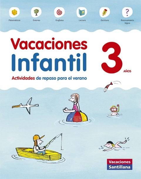 VACACIONES INFANTIL 3 AÑOS | 9788468087696 | AA.DD. | Llibreria Drac - Librería de Olot | Comprar libros en catalán y castellano online