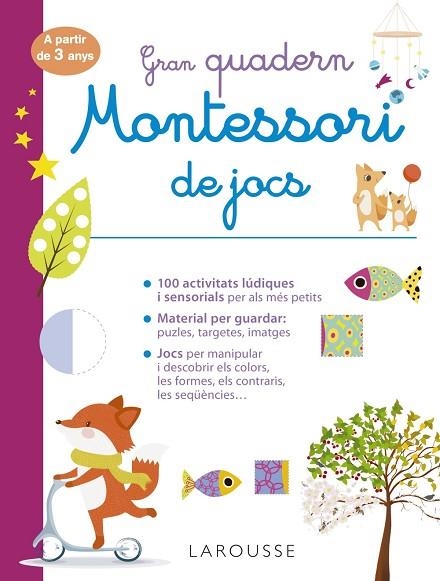 GRAN QUADERN MONTESSORI DE JOCS | 9788418473241 | AA.DD. | Llibreria Drac - Librería de Olot | Comprar libros en catalán y castellano online