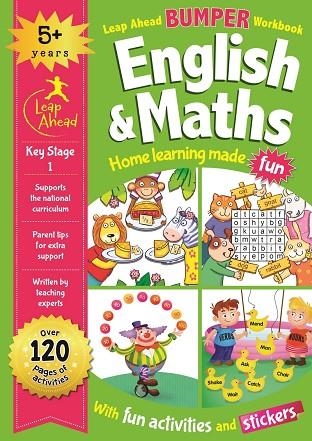 LEAP AHEAD BUMPER WORKBOOK 5+ YEARS ENGLISH & MATHS | 9781789054552 | AA.DD. | Llibreria Drac - Librería de Olot | Comprar libros en catalán y castellano online