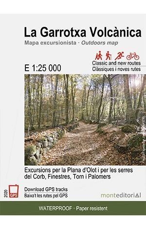 GARROTXA VOLCANICA, LA MAPA EXCURSIONISTA E 1:25000 | 9788409237128 | AA.DD. | Llibreria Drac - Librería de Olot | Comprar libros en catalán y castellano online