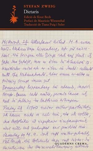 DIETARIS | 9788477276265 | ZWEIG, STEFAN | Llibreria Drac - Llibreria d'Olot | Comprar llibres en català i castellà online