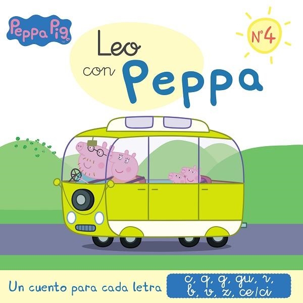 UN CUENTO PARA CADA LETRA: C, Q, G, GU, R (SONIDO SUAVE), B, V, Z, CE-CI (LEO CON PEPPA PIG  4) | 9788448852030 | HASBRO EONE | Llibreria Drac - Llibreria d'Olot | Comprar llibres en català i castellà online