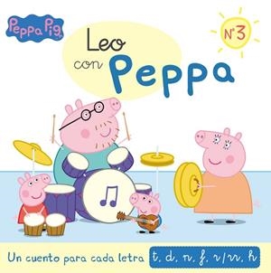 UN CUENTO PARA CADA LETRA: T, D, N, F, R/RR, H (LEO CON PEPPA PIG 3) | 9788448852009 | HASBRO EONE | Llibreria Drac - Librería de Olot | Comprar libros en catalán y castellano online