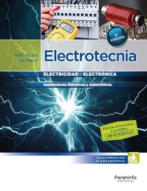 ELECTROTECNIA | 9788428398770 | ALCALDE SAN MIGUEL, PABLO | Llibreria Drac - Librería de Olot | Comprar libros en catalán y castellano online