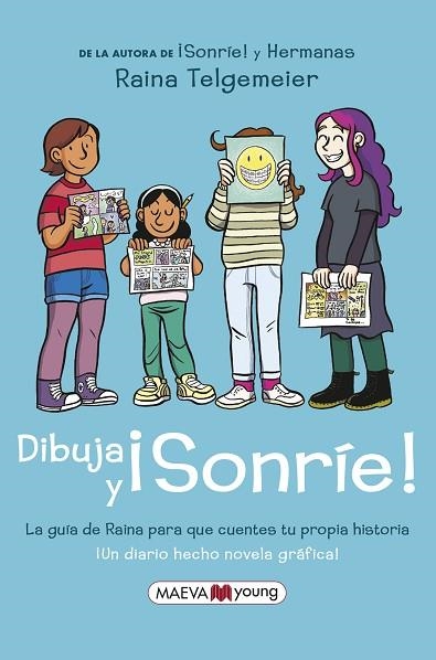 DIBUJA Y SONRÍE | 9788418184499 | TELGEMEIER, RAINA | Llibreria Drac - Llibreria d'Olot | Comprar llibres en català i castellà online