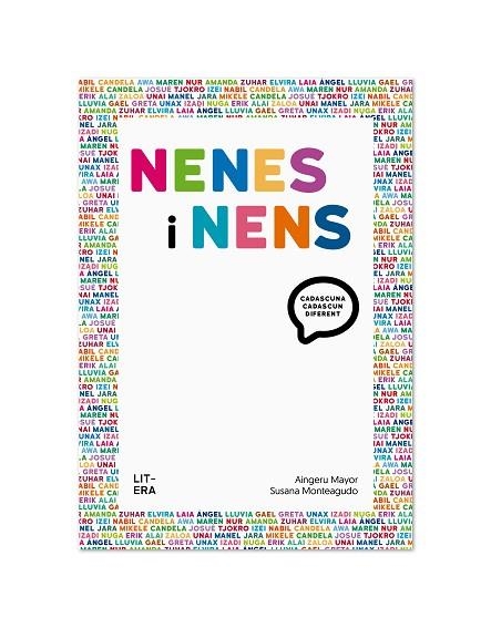 NENES I NENS. CADASCUNA, CADASCUN, DIFERENT. | 9788412163070 | MAYOR, AINGERU; MONTEAGUDO, SUSANA | Llibreria Drac - Librería de Olot | Comprar libros en catalán y castellano online