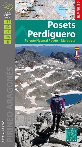 POSETS - PERDIGUERO (MAPA 1:25.000 + CARPETA DESPLEGABLE) | 9788480908818 | AA.DD. | Llibreria Drac - Librería de Olot | Comprar libros en catalán y castellano online