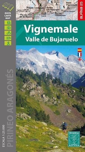 VIGNEMALE - VALLE DE BUJARUELO (MAPA 1:25.000 + CARPETA DESPLEGABLE) | 9788480908702 | AA.DD. | Llibreria Drac - Librería de Olot | Comprar libros en catalán y castellano online