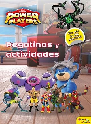 POWER PLAYERS. PEGATINAS Y ACTIVIDADES | 9788408244738 | ZAG HEROES | Llibreria Drac - Librería de Olot | Comprar libros en catalán y castellano online