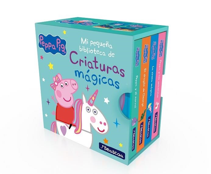 MI PEQUEÑA BIBLIOTECA DE CRIATURAS MÁGICAS. SIRENAS, UNICORNIOS, NARVALES Y DRAGONES (PEPPA PIG) | 9788448858353 | HASBRO EONE | Llibreria Drac - Librería de Olot | Comprar libros en catalán y castellano online