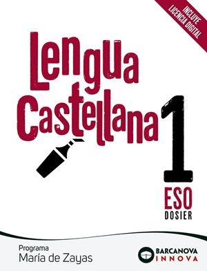 LENGUA CASTELLANA 1 ESO. PROGRAMA MARIA DE ZAYAS | 9788448950491 | EZQUERRA, FRANCIS | Llibreria Drac - Librería de Olot | Comprar libros en catalán y castellano online