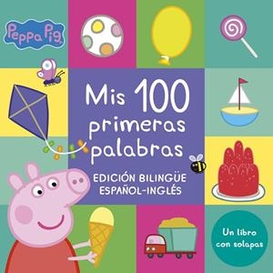 MIS 100 PRIMERAS PALABRAS (EDICIÓN BILINGÜE) (PEPPA PIG. PEQUEÑAS MANITAS) | 9788448858575 | HASBRO EONE | Llibreria Drac - Librería de Olot | Comprar libros en catalán y castellano online