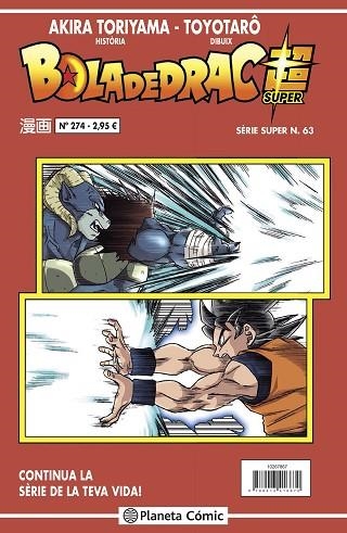 BOLA DE DRAC SÈRIE VERMELLA Nº 274 | 9788413417400 | TORIYAMA, AKIRA | Llibreria Drac - Librería de Olot | Comprar libros en catalán y castellano online