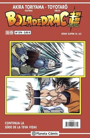 BOLA DE DRAC SÈRIE VERMELLA Nº 274 | 9788413417400 | TORIYAMA, AKIRA | Llibreria Drac - Librería de Olot | Comprar libros en catalán y castellano online