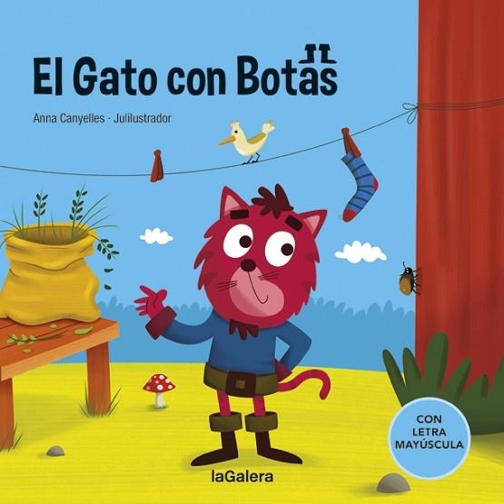 GATO CON BOTAS, EL | 9788424669713 | CANYELLES, ANNA; JULILUSTRADOR | Llibreria Drac - Librería de Olot | Comprar libros en catalán y castellano online