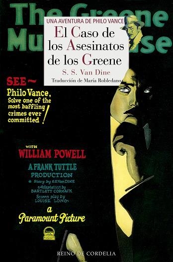 CASO DE LOS ASESINATOS DE LOS GREENE, EL | 9788416968565 | VAN DINE, S. S. | Llibreria Drac - Librería de Olot | Comprar libros en catalán y castellano online