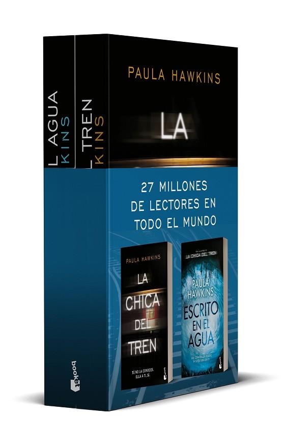 PAULA HAWKINS PACK (LA CHICA DEL TREN | ESCRITO EN EL AGUA) | 9788408249924 | HAWKINS, PAULA | Llibreria Drac - Librería de Olot | Comprar libros en catalán y castellano online