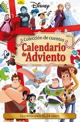 DISNEY. CALENDARIO DE ADVIENTO. LA CUENTA ATRÁS EN 24 LIBROS | 9788418335426 | DISNEY | Llibreria Drac - Librería de Olot | Comprar libros en catalán y castellano online