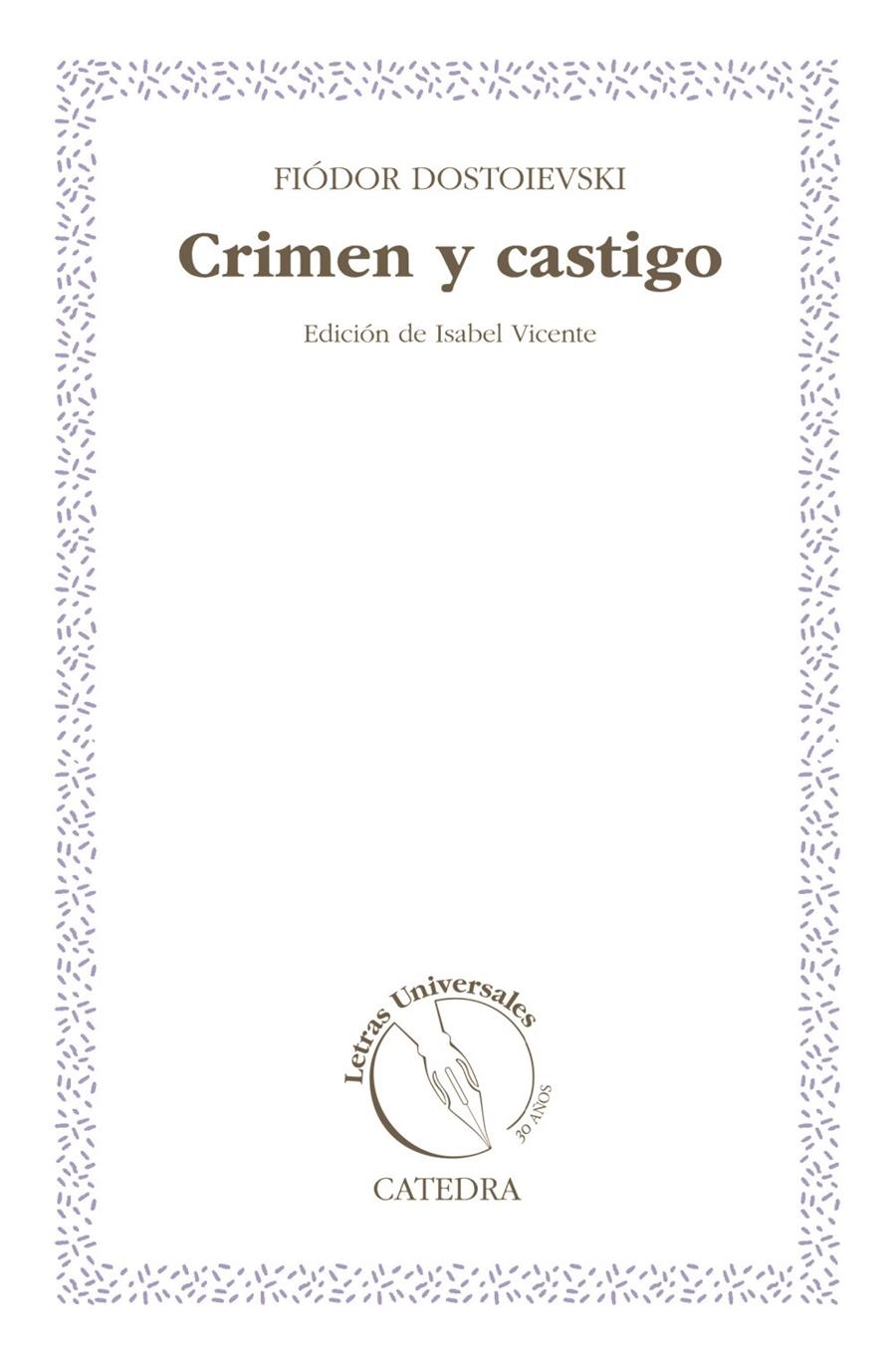 CRIMEN Y CASTIGO | 9788437631714 | DOSTOIEVSKI, FIÓDOR M. | Llibreria Drac - Llibreria d'Olot | Comprar llibres en català i castellà online