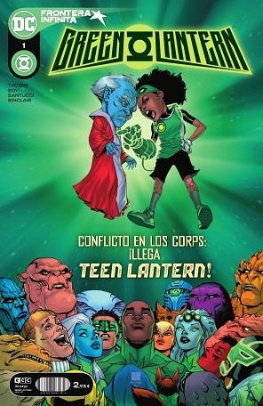 GREEN LANTERN NÚM. 1/ 110 | 9788418931727 | THORNE, GEOFFREY | Llibreria Drac - Librería de Olot | Comprar libros en catalán y castellano online
