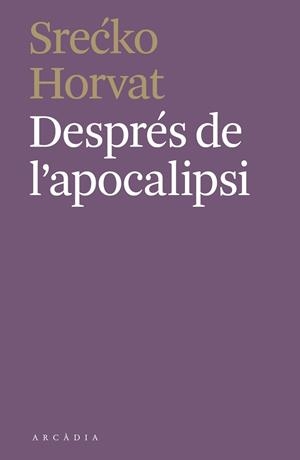 DESPRÉS DE L'APOCALIPSI | 9788412373110 | HORVAT, SRECKO | Llibreria Drac - Llibreria d'Olot | Comprar llibres en català i castellà online